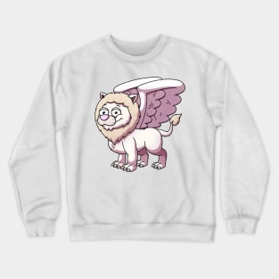 Lion With Wings Crewneck Sweatshirt